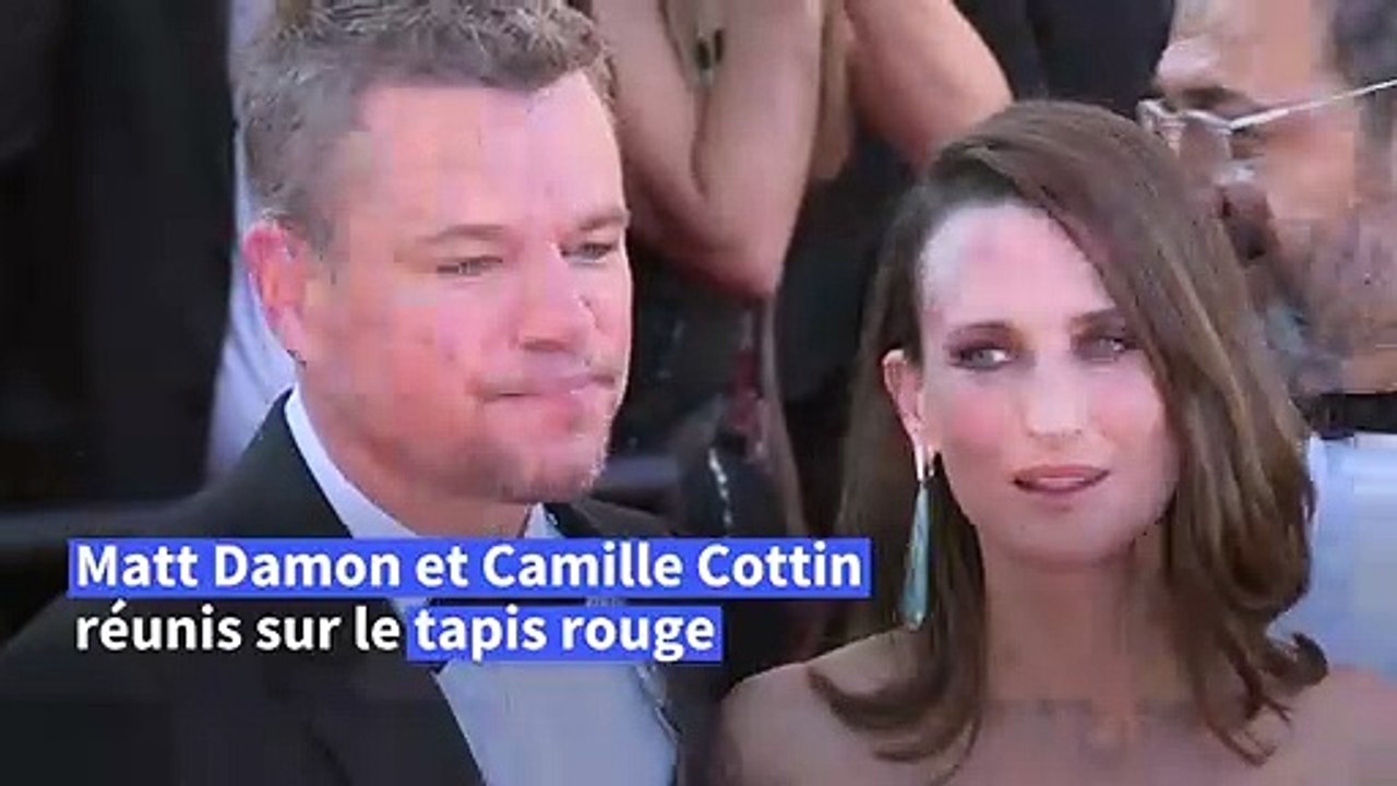 Cannes: Matt Damon et Camille Cottin présentent "Stillwater" hors compétition