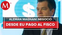Alemán Magnani negoció desde Texas pago al fisco, pero fracasó al no regresar a México