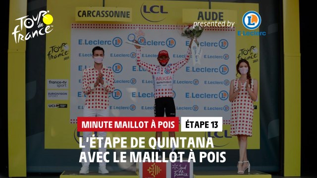 #TDF2021 - Étape 13 / Stage 13 - E.Leclerc Polka Dot Jersey Minute / Minute Maillot à Pois