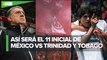México vs Trinidad y Tobago, equipos se preparan para enfrentarse en la Copa Oro 2021