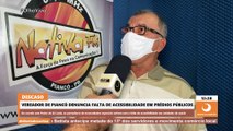 Vereador de Piancó denuncia falta de acessibilidade em prédios públicos e lamenta ausência do prefeito