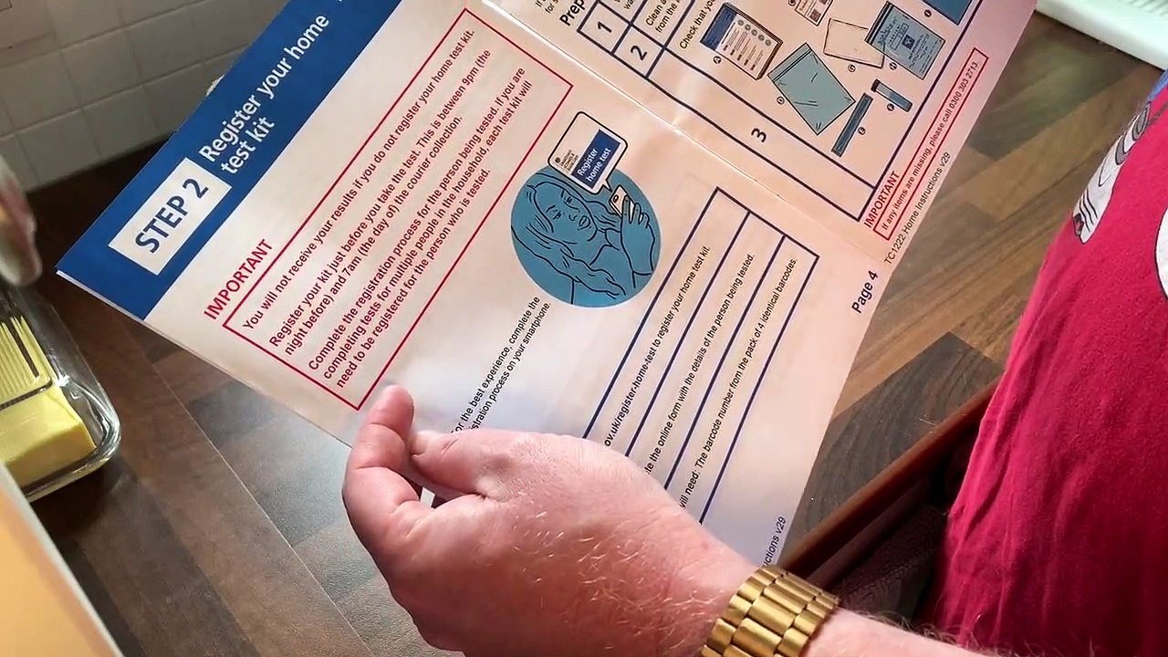 How To Complete Your Covid 19 Home Test Kit And The Darn Box!  (Please Subscribe )