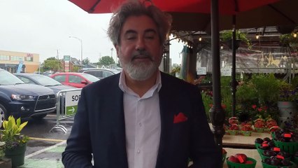 Pablo Rodriguez réagit à sa visite au Marché des jardiniers (Le Reflet - Vicky Girard)