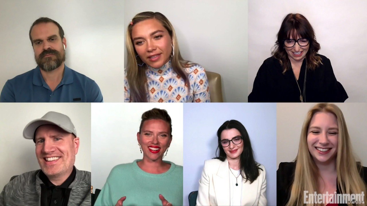 Black Widow’ Cast on Challenges and Highlights of Filming Family Dinner Scene