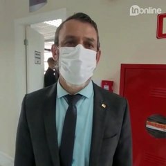 Presidente em exercício da OAB subseção de Apucarana, Márcio Marques Rei.