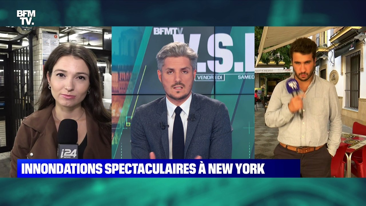 Innondations spectaculaires à New York - 09/07