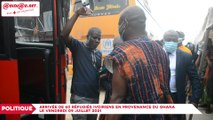 Arrivée de 60 réfugiés ivoiriens en provenance du Ghana le vendredi 09 juillet 2021