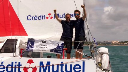 LES SABLES - HORTA - LES SABLES 2021 - ARRIVEE DES 3EMES - CRÉDIT MUTUEL  IAN LIPINSKI -AMBROGIO BECCARIA