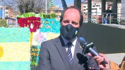 Embajador argentino señala que lo enviado a Bolivia es “material bélico no letal”