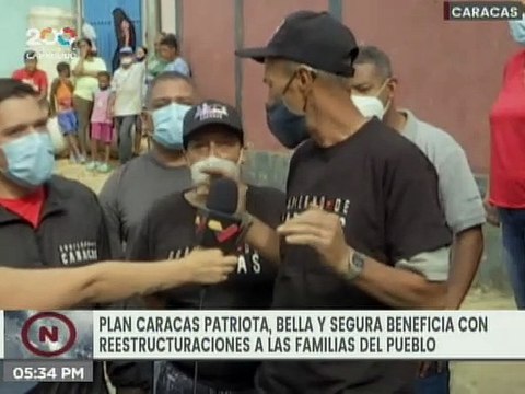 GDC inspecciona trabajos de rehabilitación de obras en sector El Bambú de la parroquia Caricuao