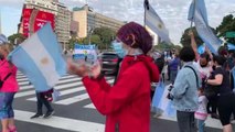 Son dakika! BUENOS AIRES - Arjantin'in bağımsızlık gününde hükümet karşıtı protestolar düzenlendi