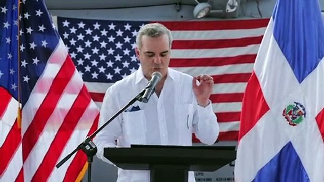Abinader destaca buenas relaciones entre RD y EEUU