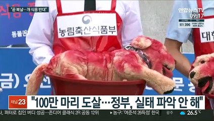 "개 식용 안돼"…집회 열고 국토대장정도