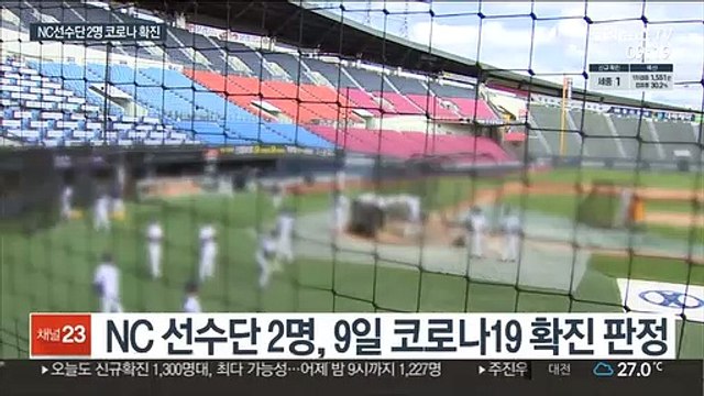 프로야구까지 덮친 코로나…NC 선수단 2명 확진