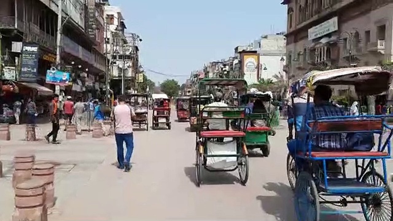 Delhi road traveling part -6
