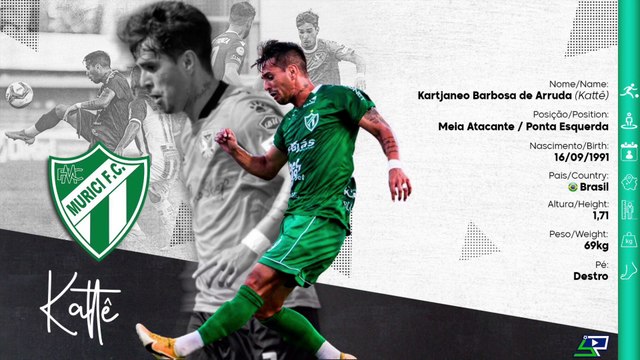 KATTÊ / MEIA ATACANTE / Kartjaneo Barbosa de Arruda
