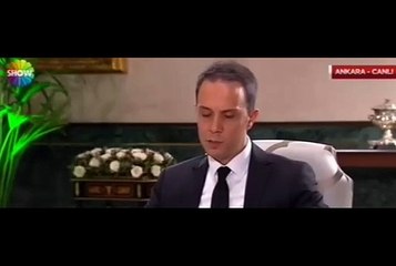 Canlı yayında Cmhurbaşkanı Erdoğan'a 'Başbakan' dedi