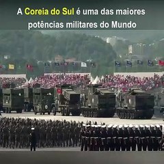 A Coreia do Sul é uma das maiores potências militares do Mundo