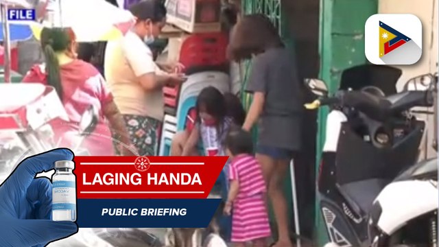 Mga batang edad 5 taong gulang pataas, pinapayagan na sa mga outdoor spaces sa loob ng GCQ at MGCQ areas