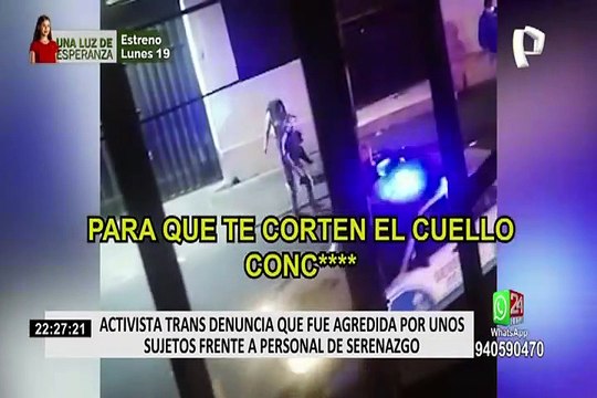 Excandidata al Congreso, Gahela Cari, denuncia que fue agredida frente a personal de serenazgo
