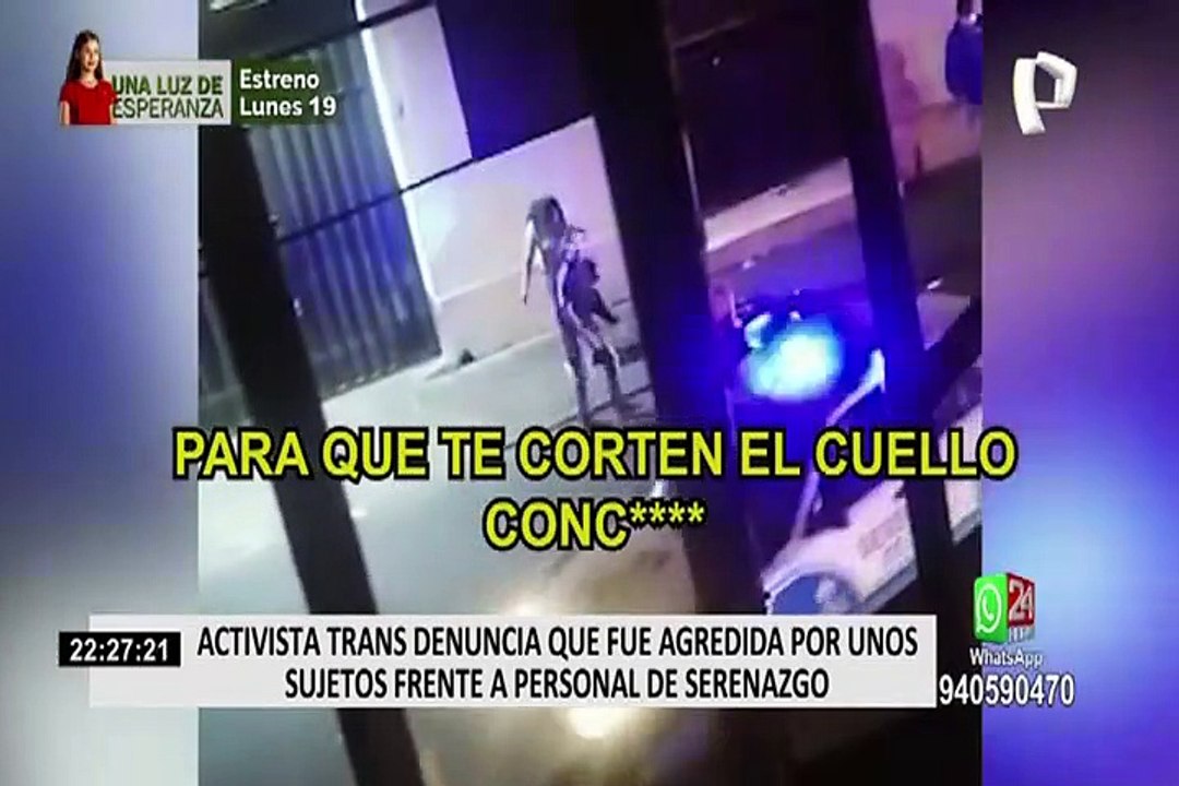 Excandidata al Congreso, Gahela Cari, denuncia que fue agredida frente a personal de serenazgo