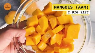 Mango Kheer Recipe by Slice and Dice __ Mango Dessert Recipe __ Mango Rice Kheer __ Aam ke Kheer
