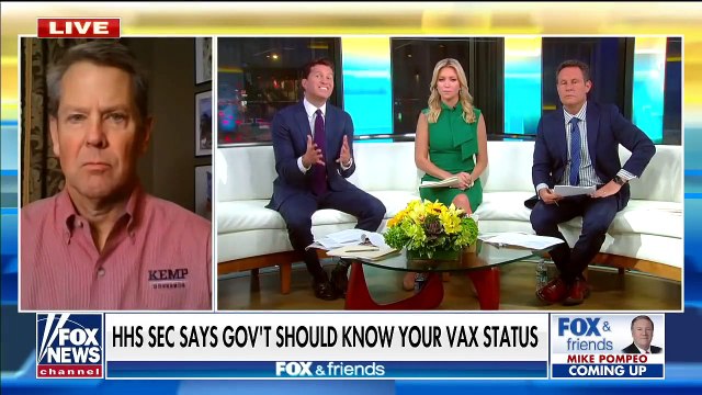 People will 'revolt' if vaccines are mandated- Gov. Kemp