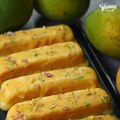 Mango Bread Kulfi Recipe - Easy Bread & Milk Mango Ice Cream - Summer Dessert Recipe - Yummy