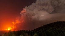 Europe most active volcano, Mount Etna erupted