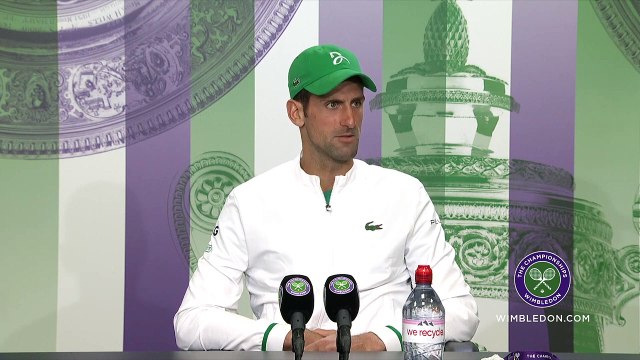 Wimbledon 2021 - Novak Djokovic can join Roger Federer and Rafael Nadal on Sunday with 20 Grand Slams : That would mean a lot ...