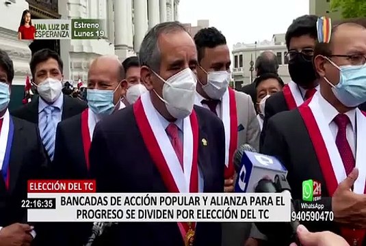 Congreso: bancadas de Acción Popular y Alianza para el Progreso se dividen por elección del TC