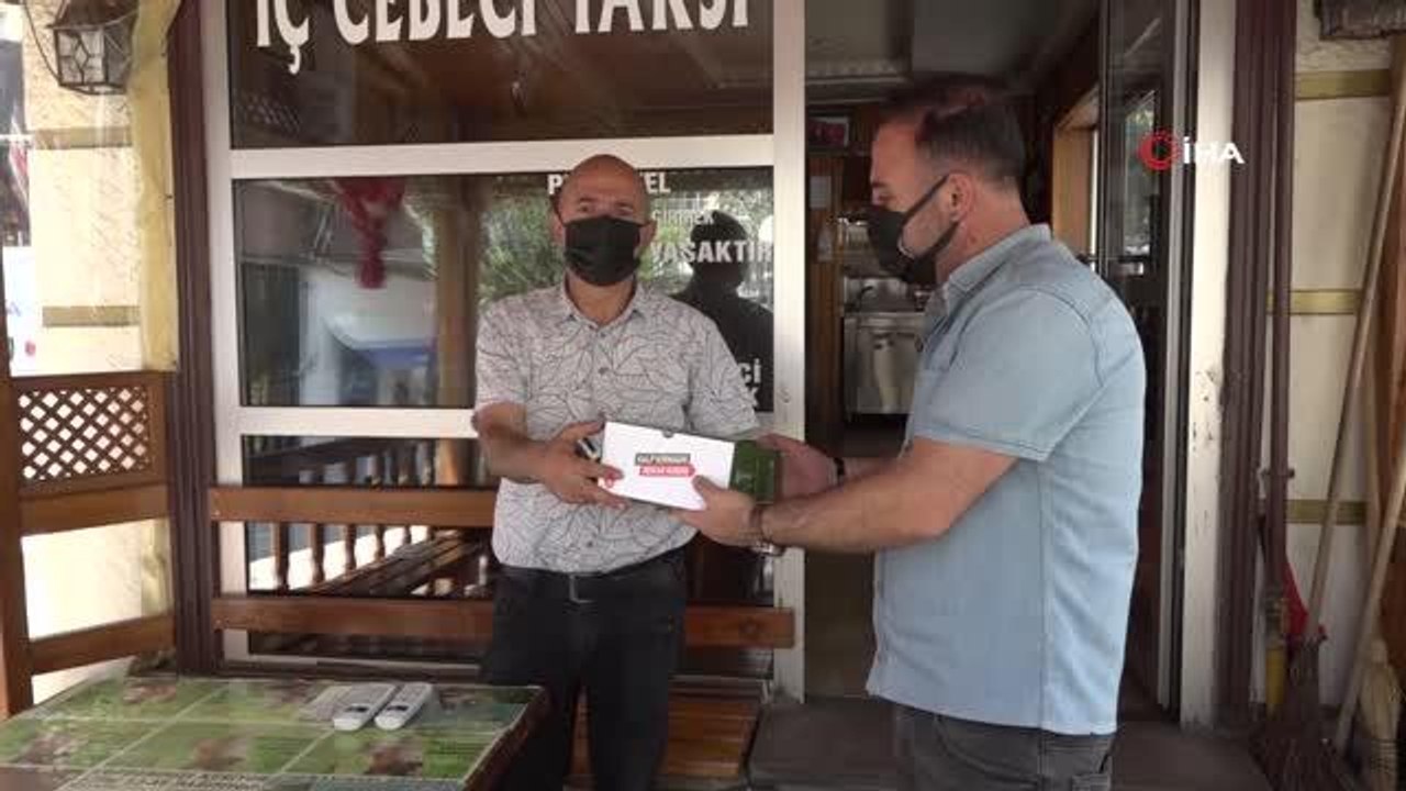 Esnafa hijyen seti desteği