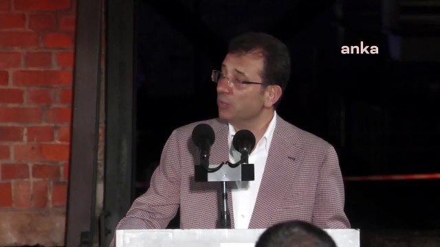 İmamoğlu: Gazhane, bundan böyle sanata ve bilime ışık olacak