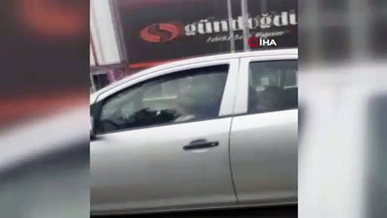 Bursa’da pes dedirten olay...Kucağında bebeğiyle yoğun trafikte kilometrelerce yol gitti