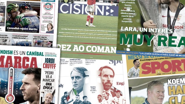 Le Barça négocie un drôle de troc avec Antoine Griezmann et l'Atlético, la provocation de Gareth Southgate qui agace l'Italie avant la finale