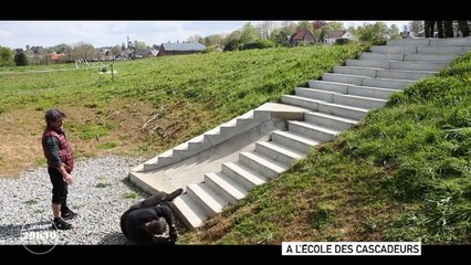 On ne naît pas cascadeur, on le devient... dans un centre de formation professionnelle près de Cambrai, dans le Nord