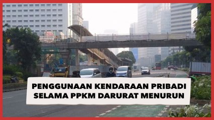 Kemenhub Mencatat Penurunan Penggunaan Kendaraan Pribadi Selama PPKM Darurat