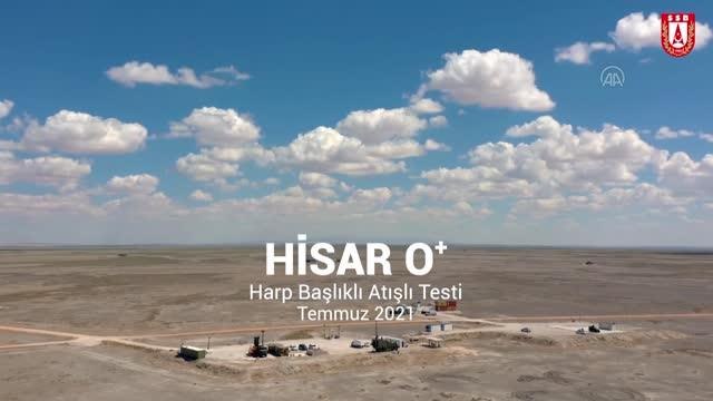 SSB Başkanı Demir: HİSAR A+ tüm unsurlarıyla teslim edildi, HİSAR O+ seri üretime geçme aşamasına geldi