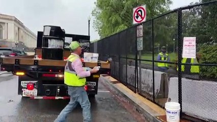 EEUU comienza a retirar las vallas del Capitolio