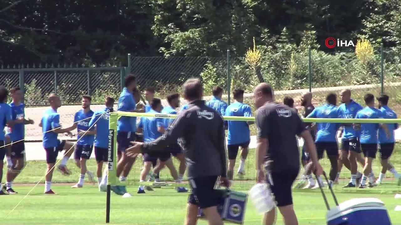 Fenerbahçe'den Topuk Yaylası'nda neşeli antrenman