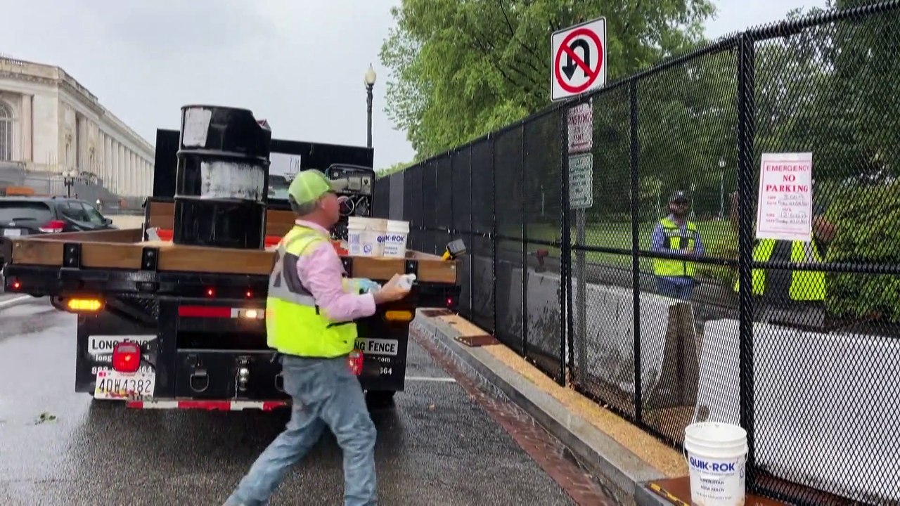 Gefahr gebannt? Innerer Zaun rund um US-Kapitol wird abgebaut
