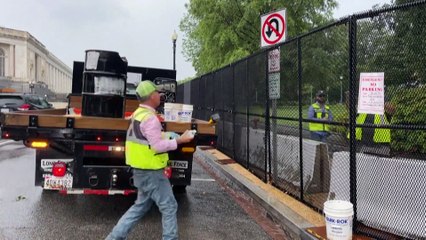 Gefahr gebannt? Innerer Zaun rund um US-Kapitol wird abgebaut