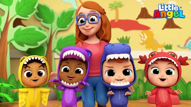 Can Bebek, Kostümlü Dinozorlar Şarkısı _ Eğlenceli Ve Öğretici Çocuk Şarkıları _