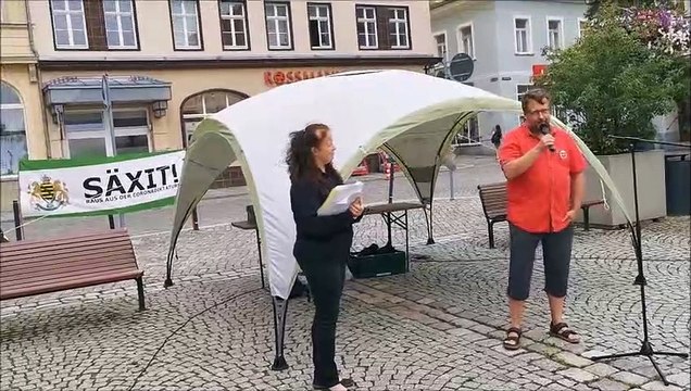 11. KUNDGEBUNG - KAMENZ, Markt, 09.07.2021 - Redebeiträge, Absсhluss - Teil II von II