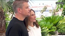 Photocall de l'équipe du film Stillwater avec Matt Damon et Camille Cottin - Cannes 2021