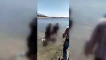 Son dakika haberleri | KAHRAMANMARAŞ - Balık tutmak için baraj gölüne giren çocuk ile babası boğuldu