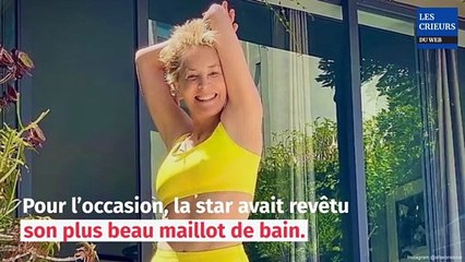 A 63 ans, Sharon Stone s'affiche en bikini : elle est sublime !