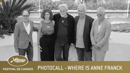 WHERE IS ANNE FRANCK - PHOTOCALL - CANNES 2021 - EV