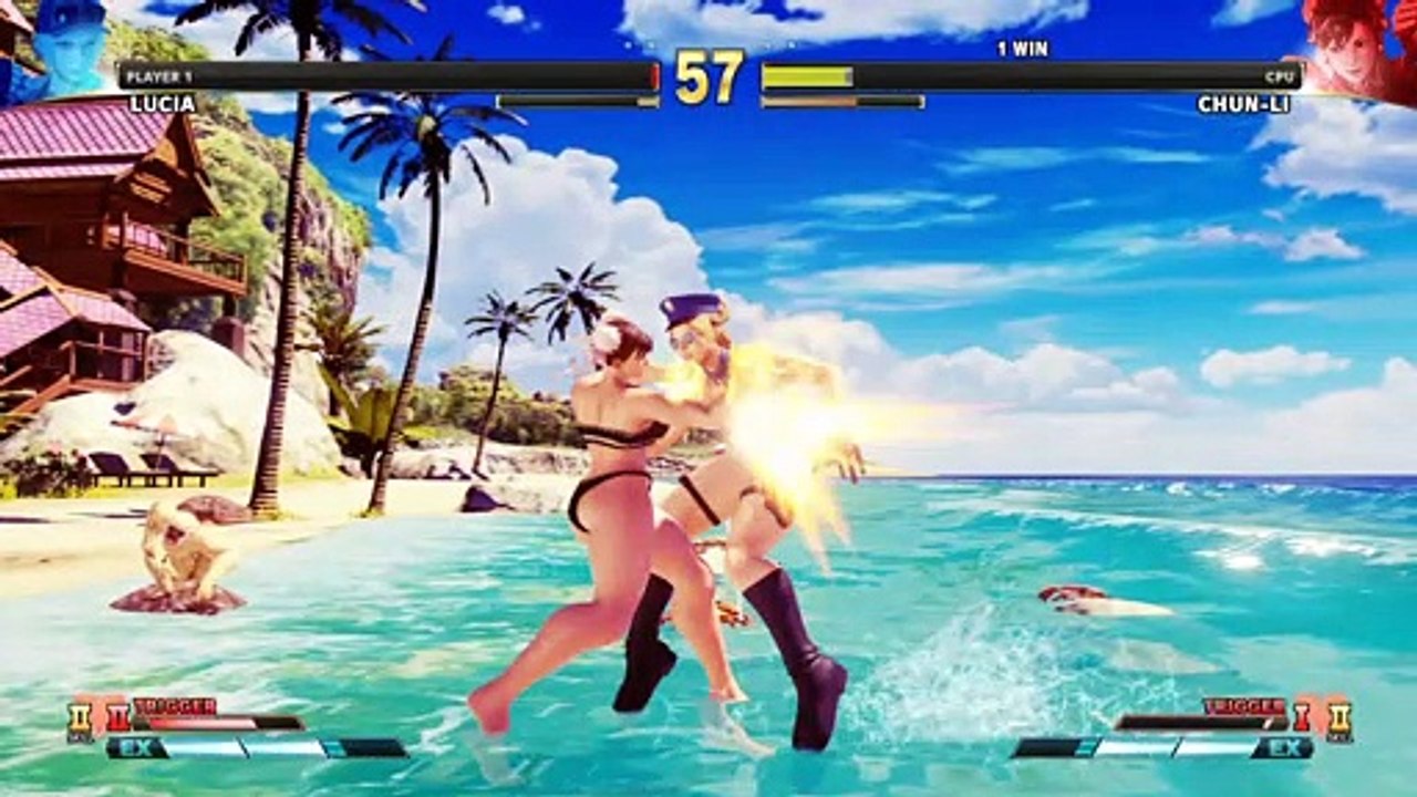 Street Fighter V CE Lucia vs Chun Li PC Mod
