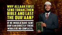 Why Allah First send Torah, then Bible and Last the Quran – Fariq Zakir Naik